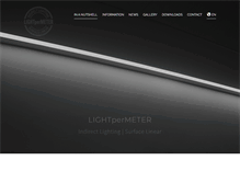 Tablet Screenshot of lightpermeter.com